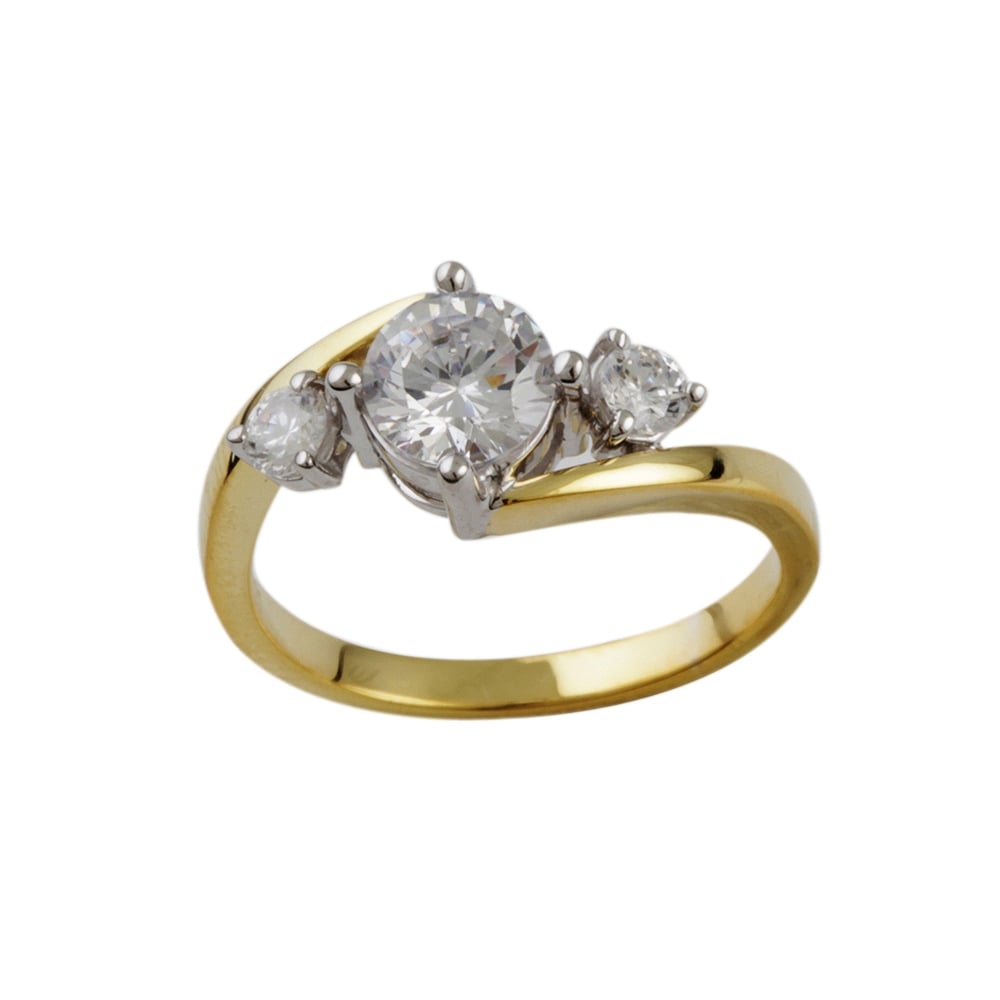 9ct yellow gold Diamond ring 0.50ct