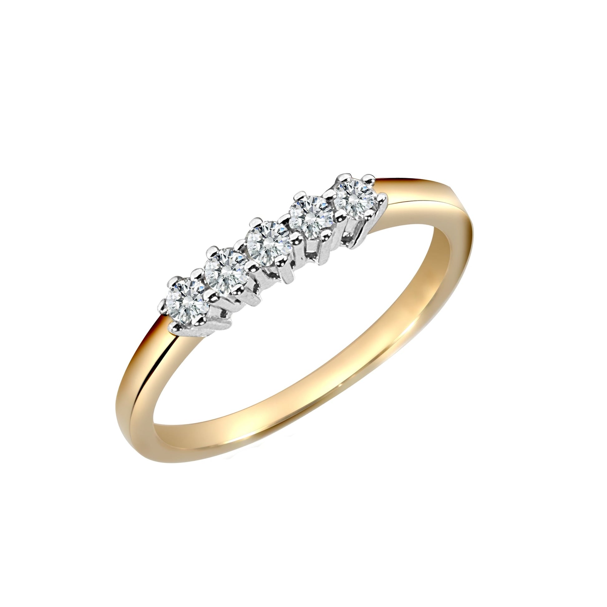 18ct 25pts Diamond Ring