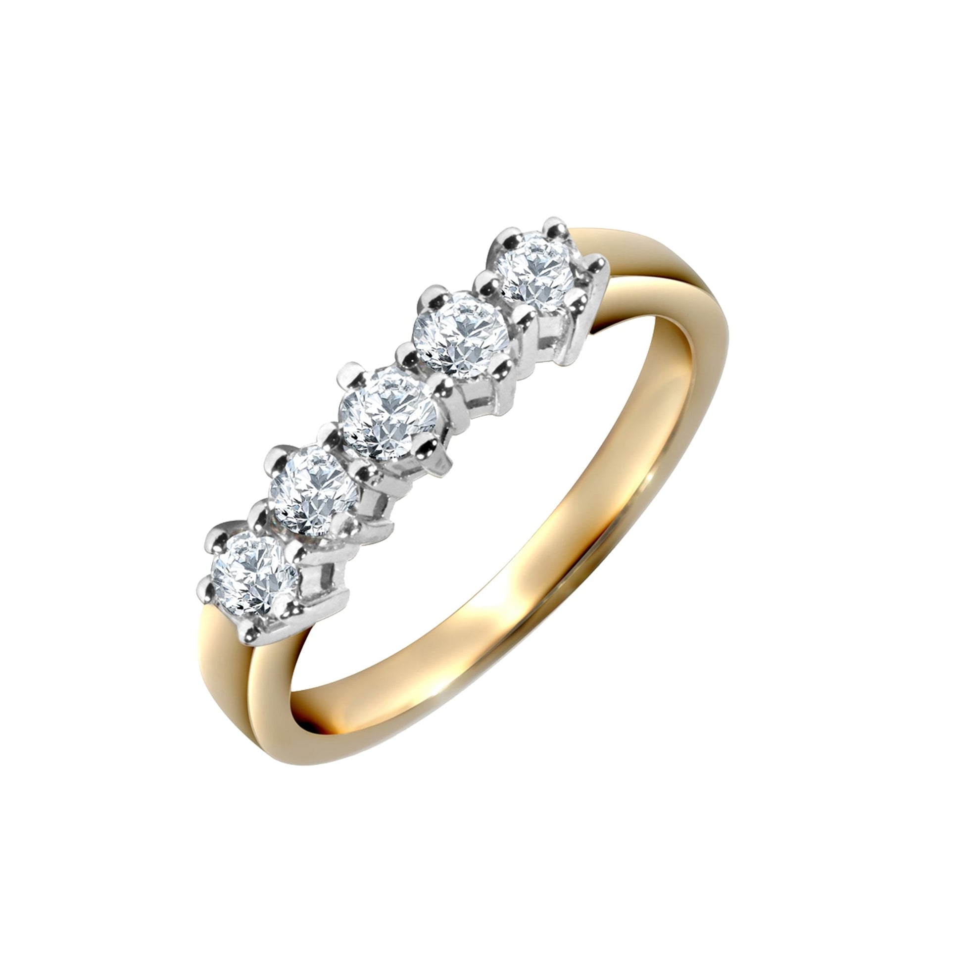 18ct 75pts Diamond Ring