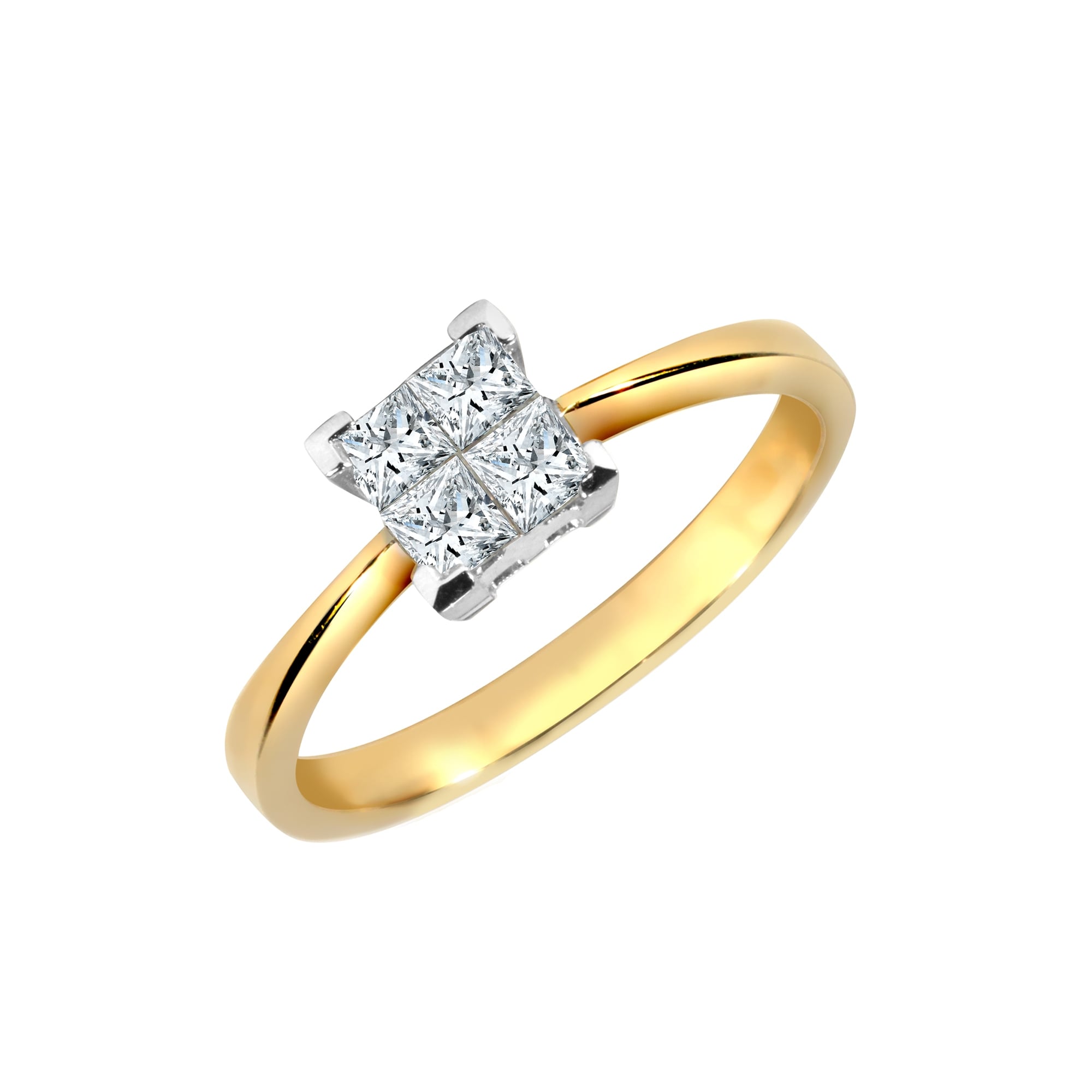 18ct 50pts Diamond Ring