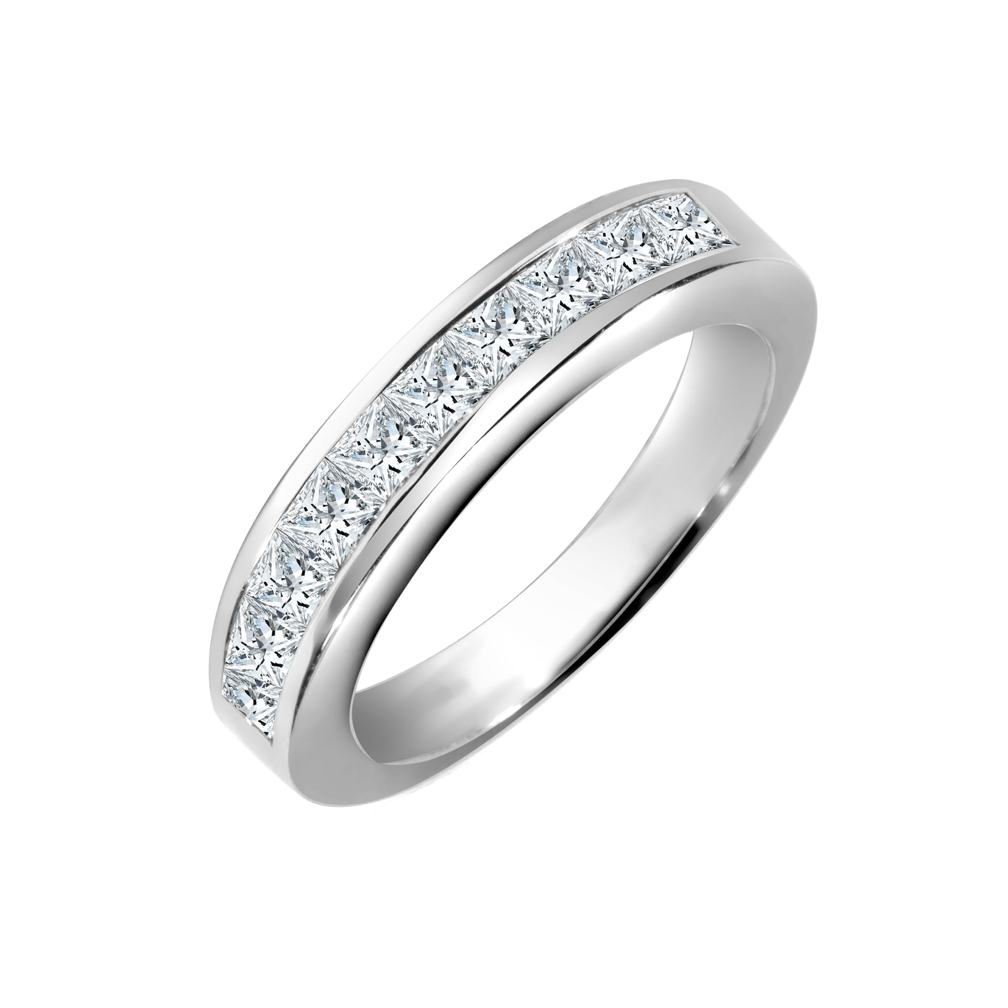18ct White Gold 75pts Diamond Ring