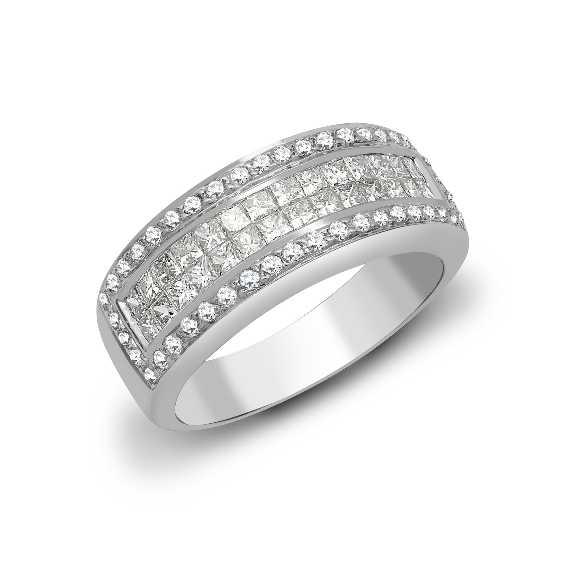 18ct White Gold 1.09ct Diamond Ring