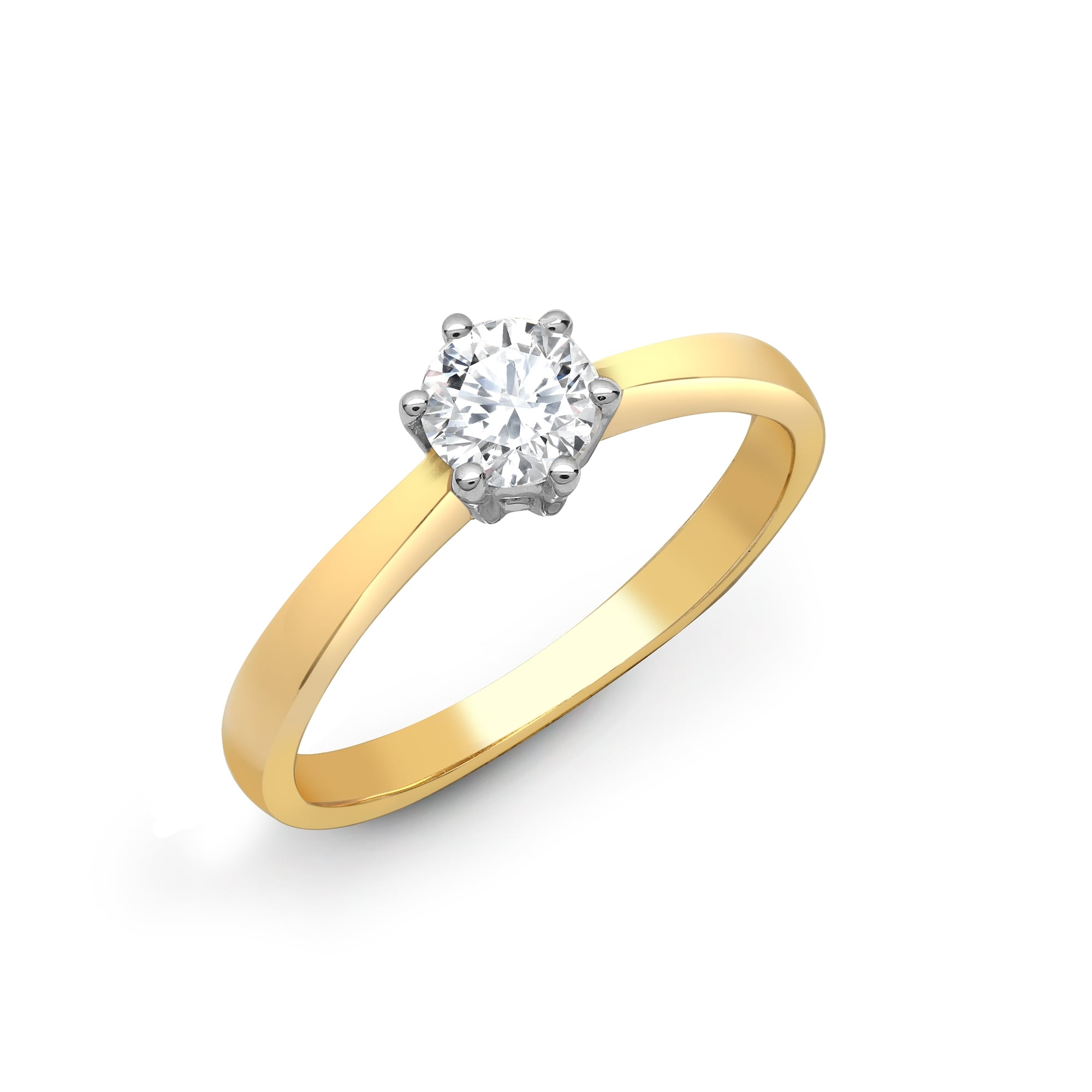 18ct Yellow Gold 1.50ct Solitaire Diamond Ring