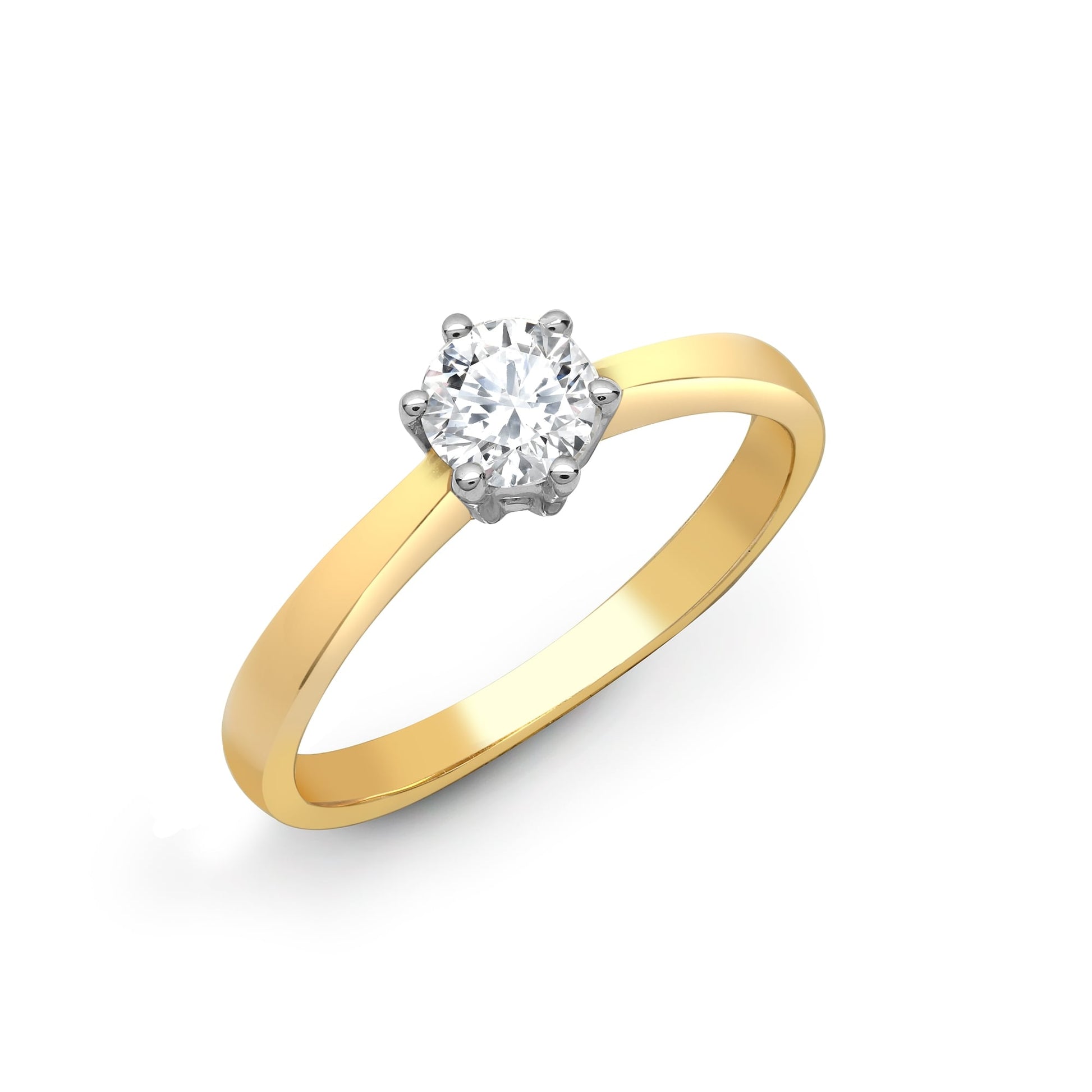 18ct Yellow Gold 1.50ct Solitaire Diamond Ring