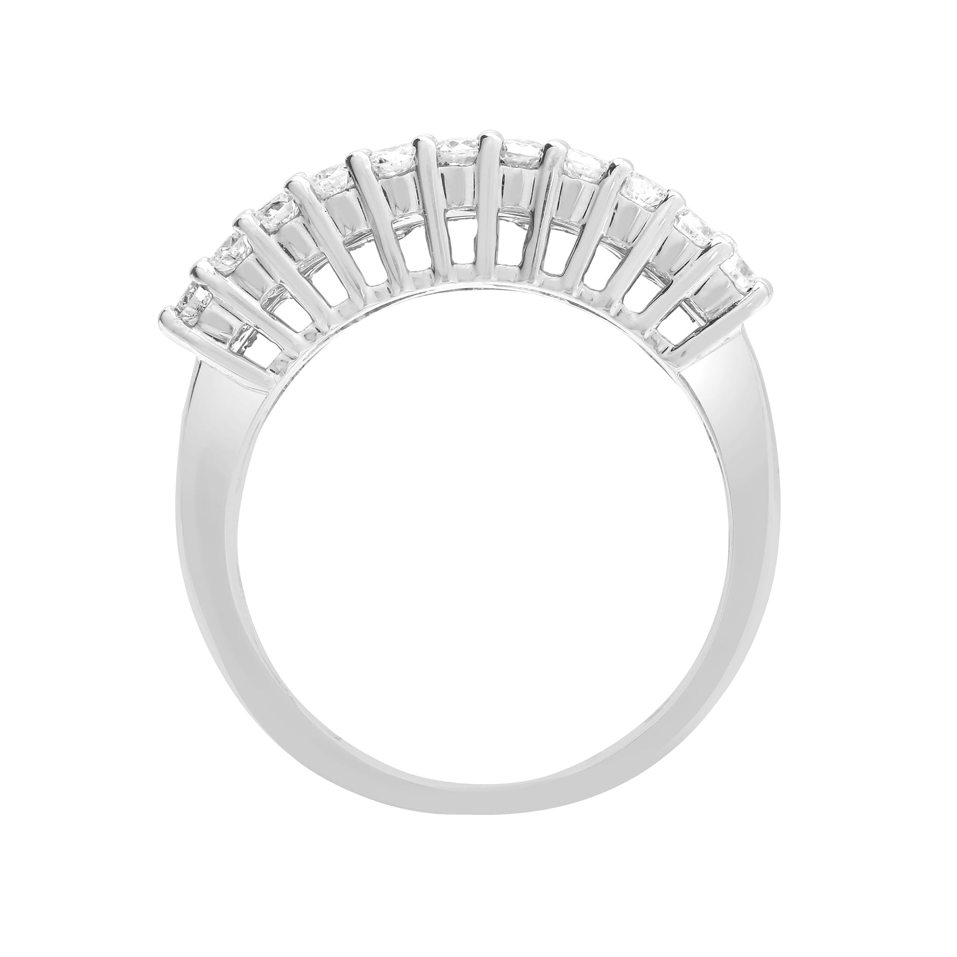 18ct White 1.63 Diamond Ring