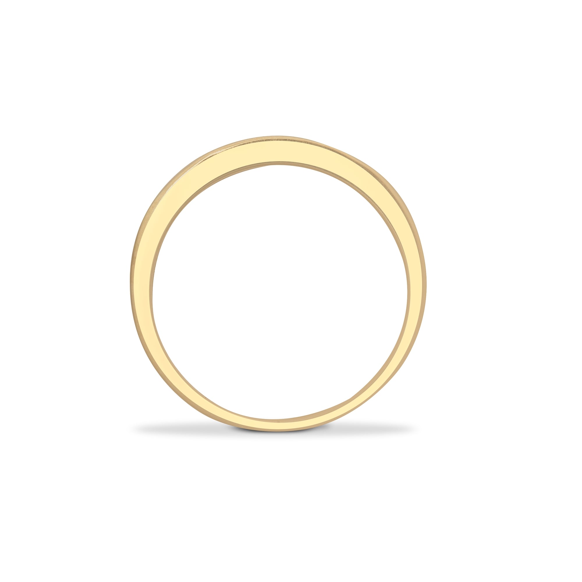 9ct Yellow Gold 10pts Channel Set E.T Ring