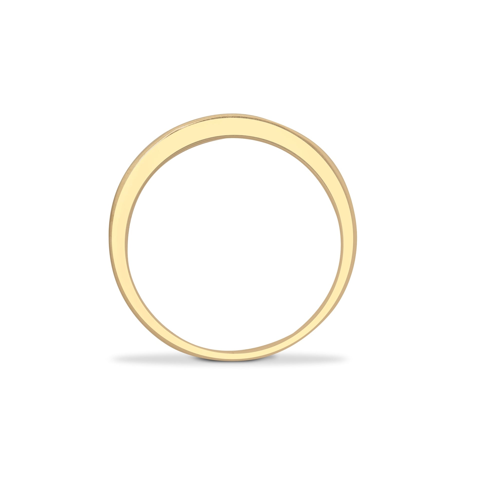 9ct Yellow Gold 10pts Channel Set E.T Ring