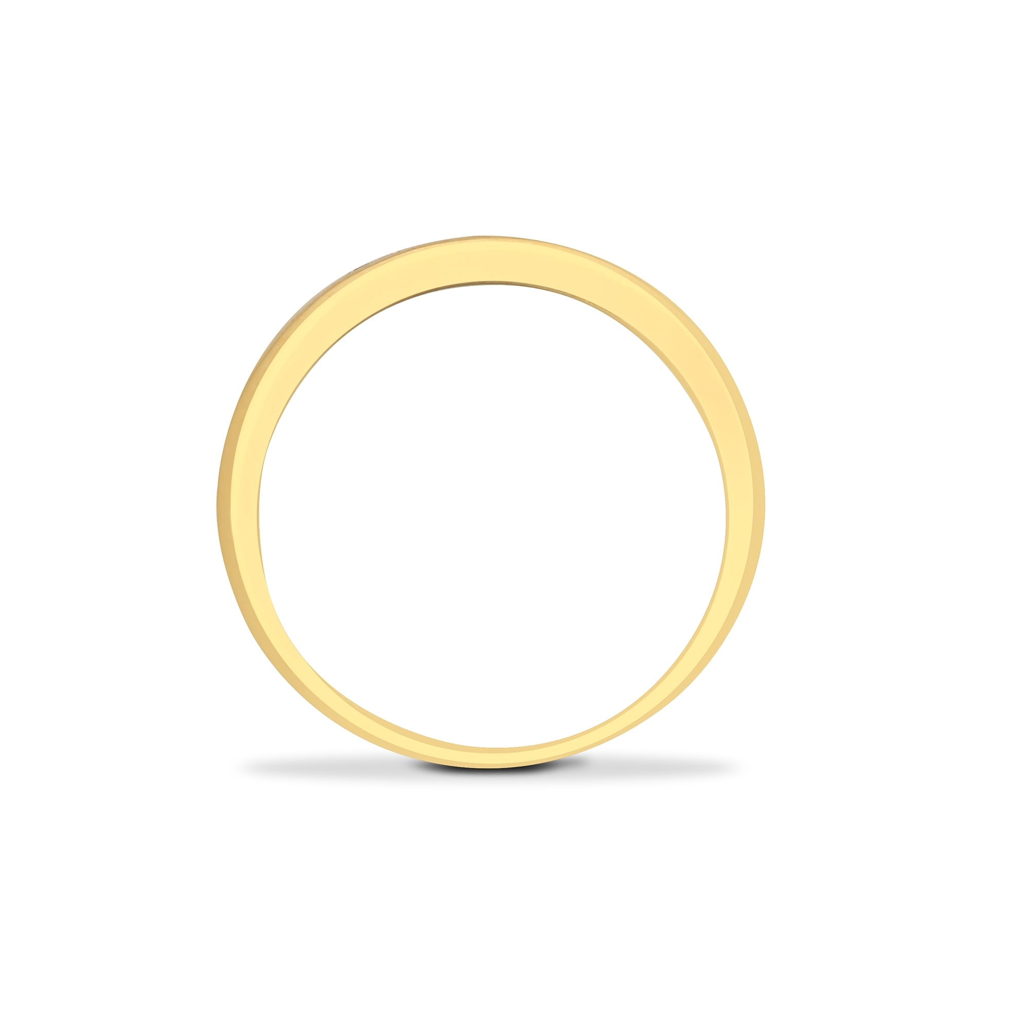 9ct Yellow Gold 25pts Channel Set Eternity Ring