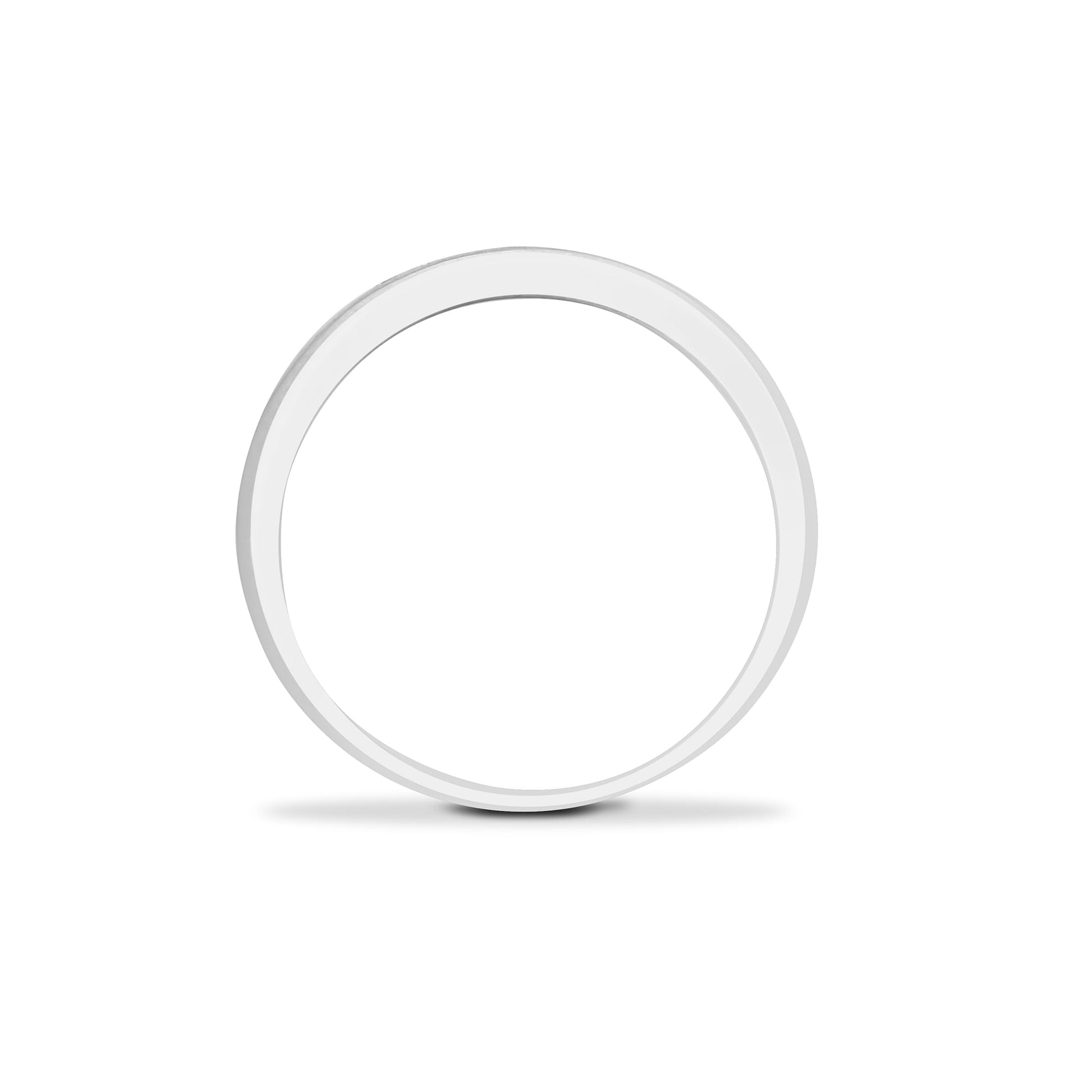 9ct White Gold 25pts Channel Set Eternity Ring