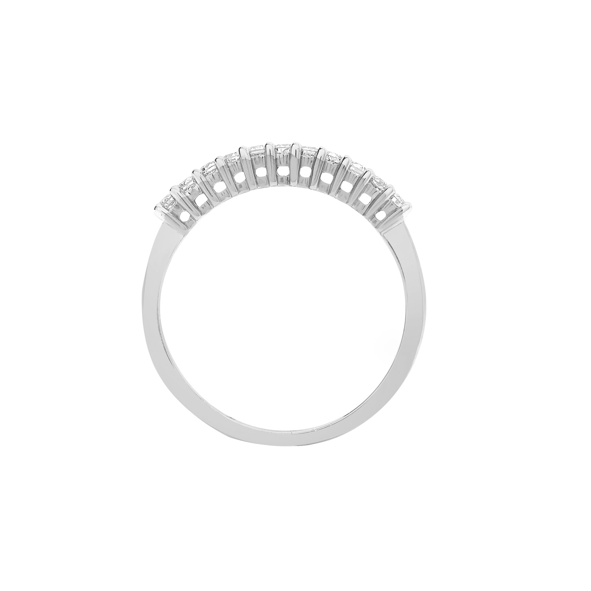 9ct White Gold 22 Pts Diamond Ring