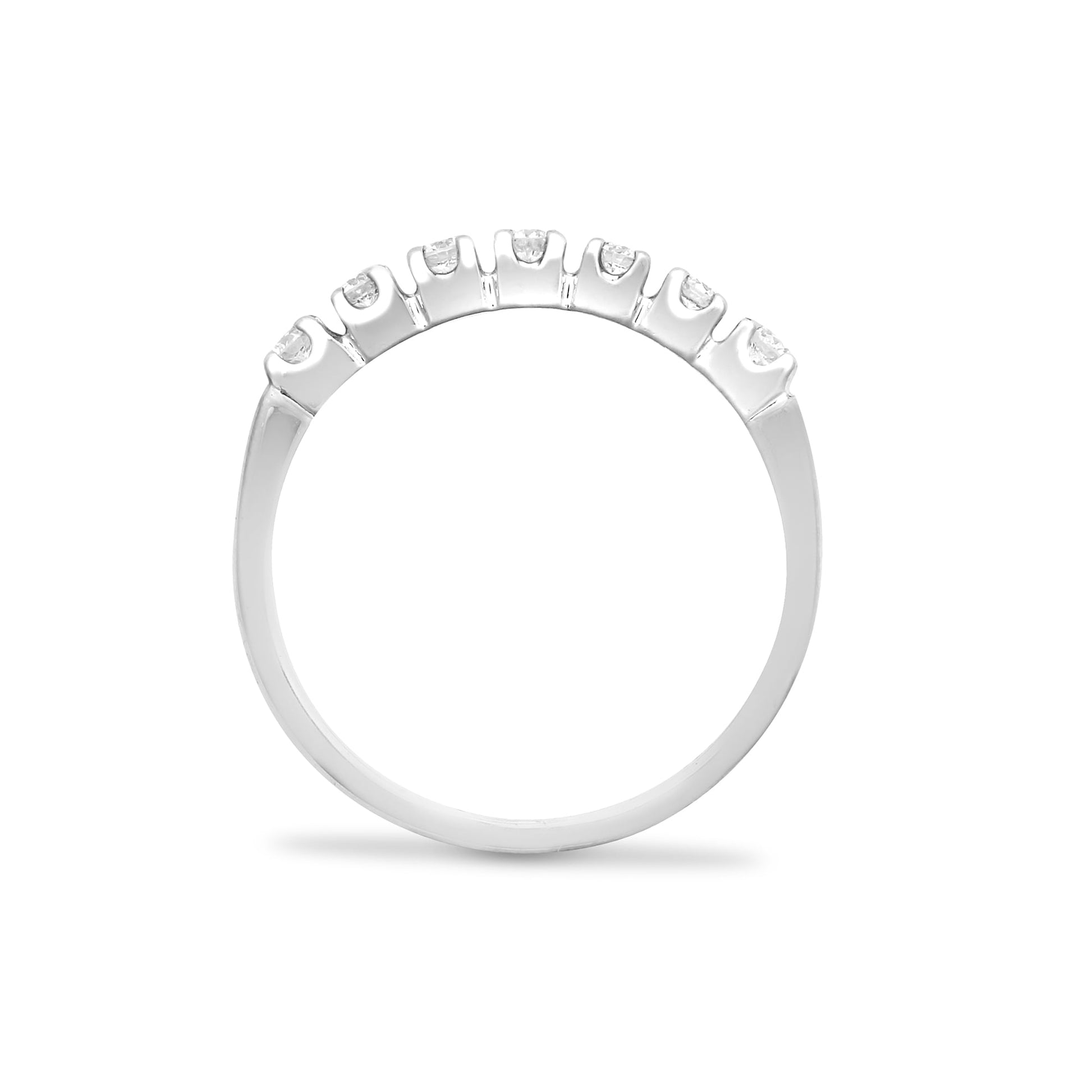 9ct White Gold 35pts Diamond Ring