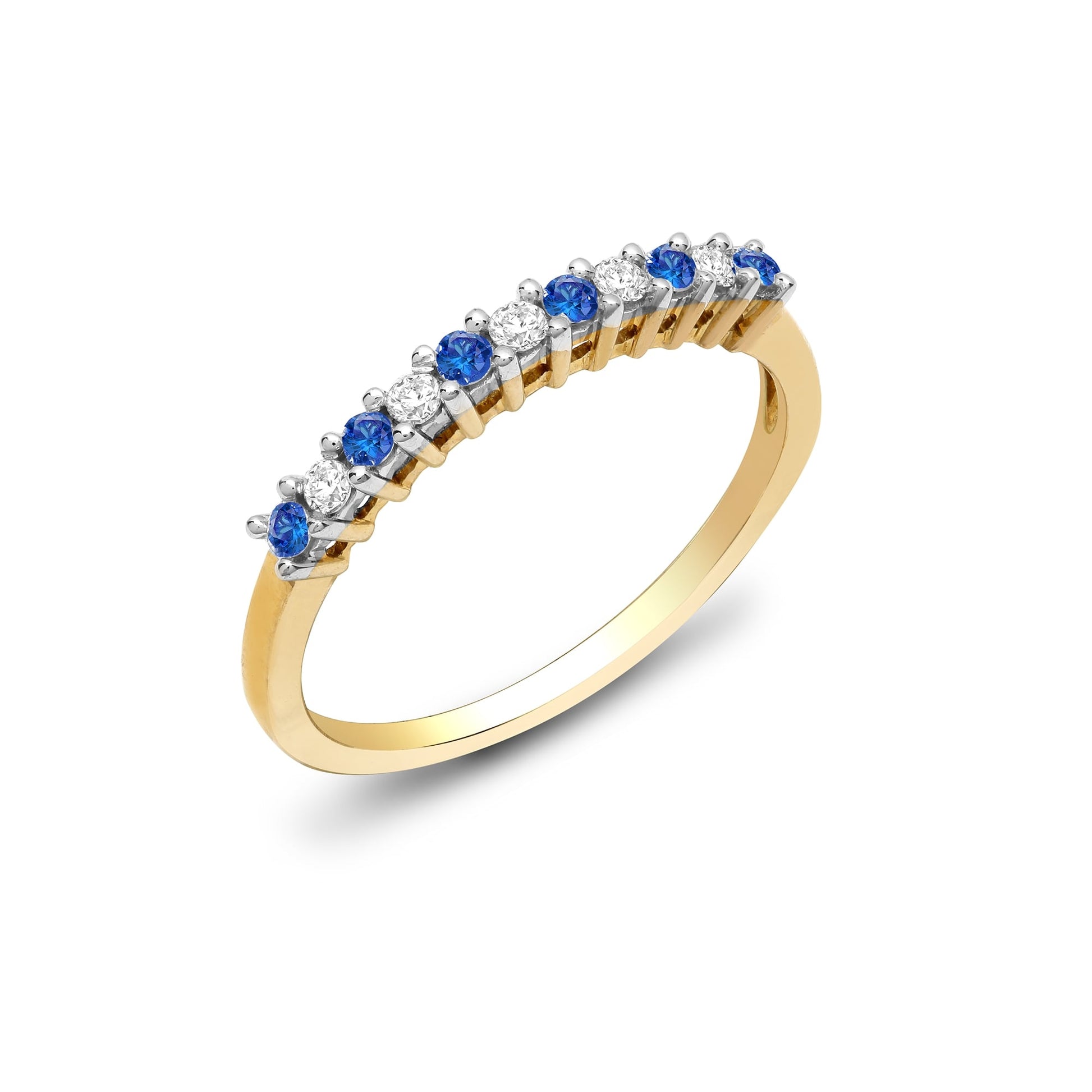 9ct Yellow Gold 25pts Diamond Ring