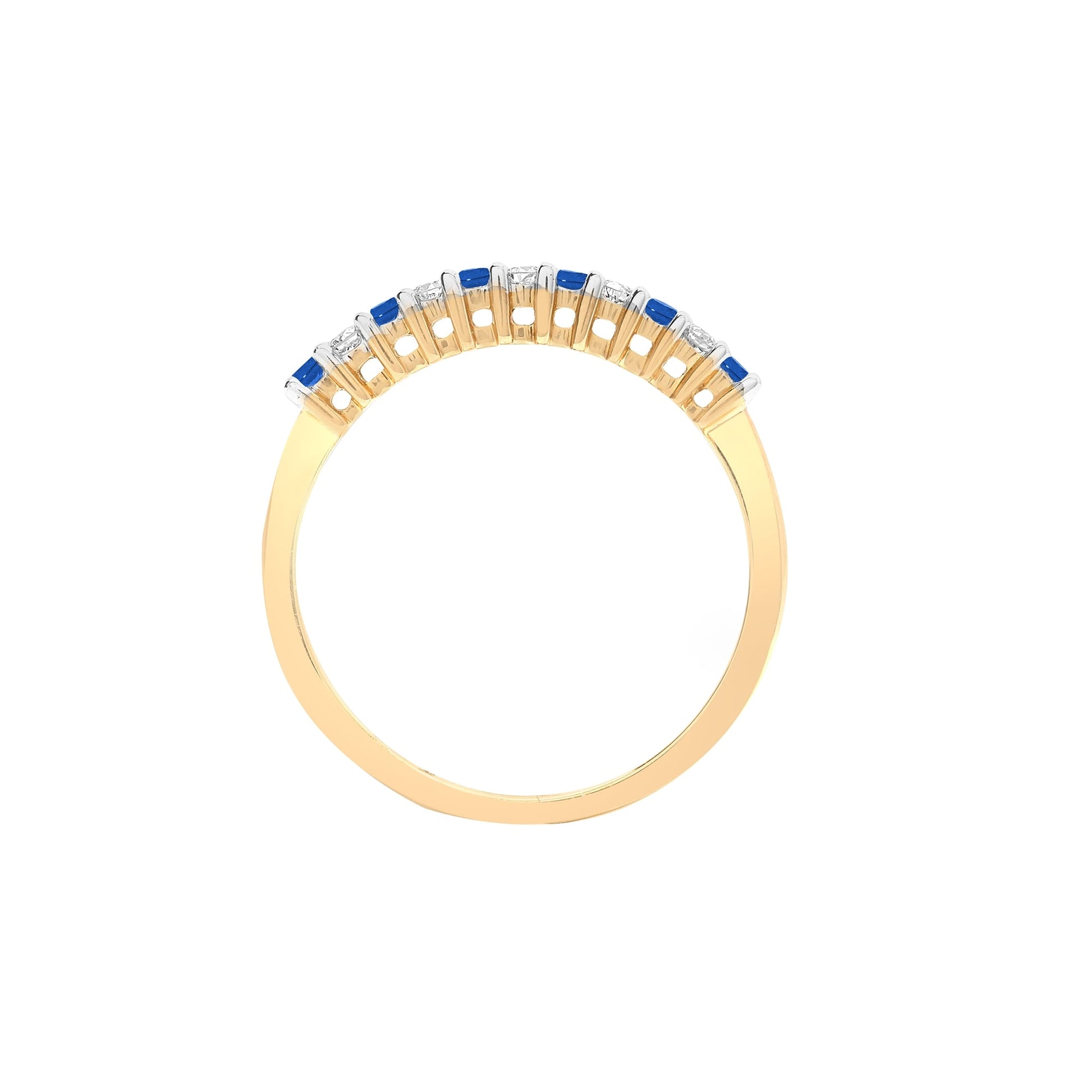 9ct Yellow Gold 25pts Diamond Ring