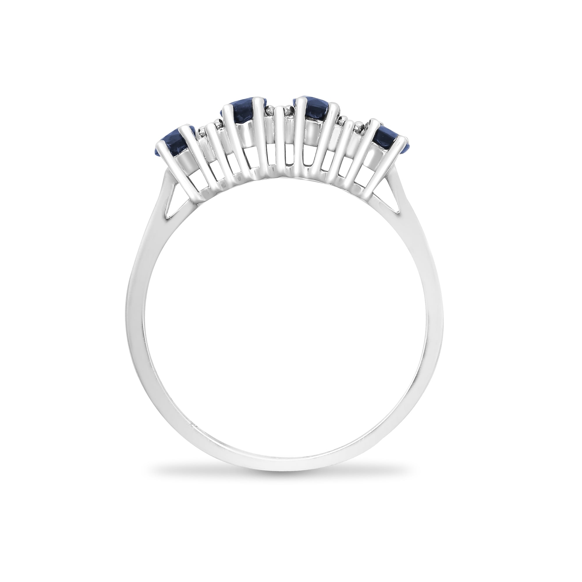 9ct White Gold 12 pts Diamond Ring