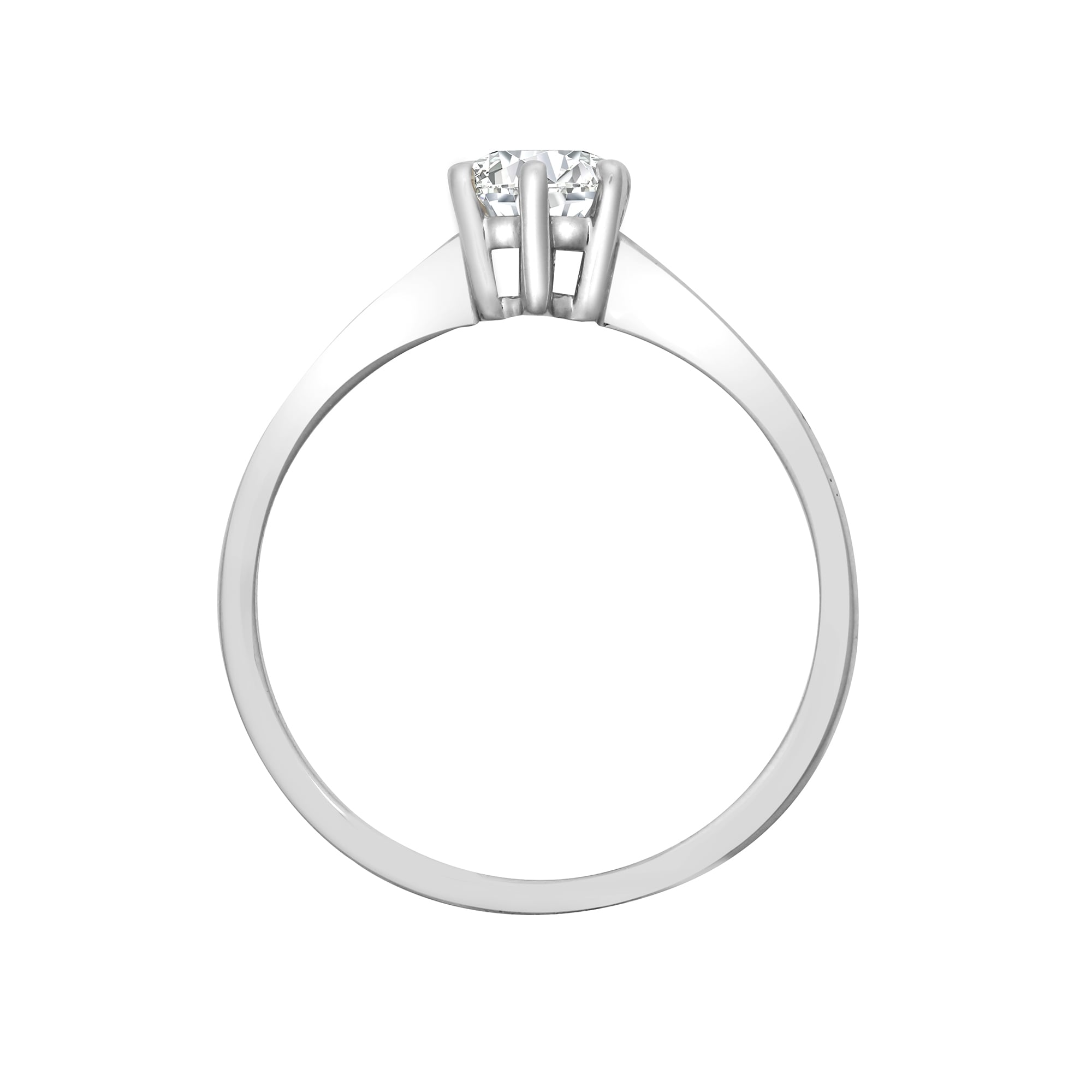 Platinum 1ct Solitaire Diamond Ring