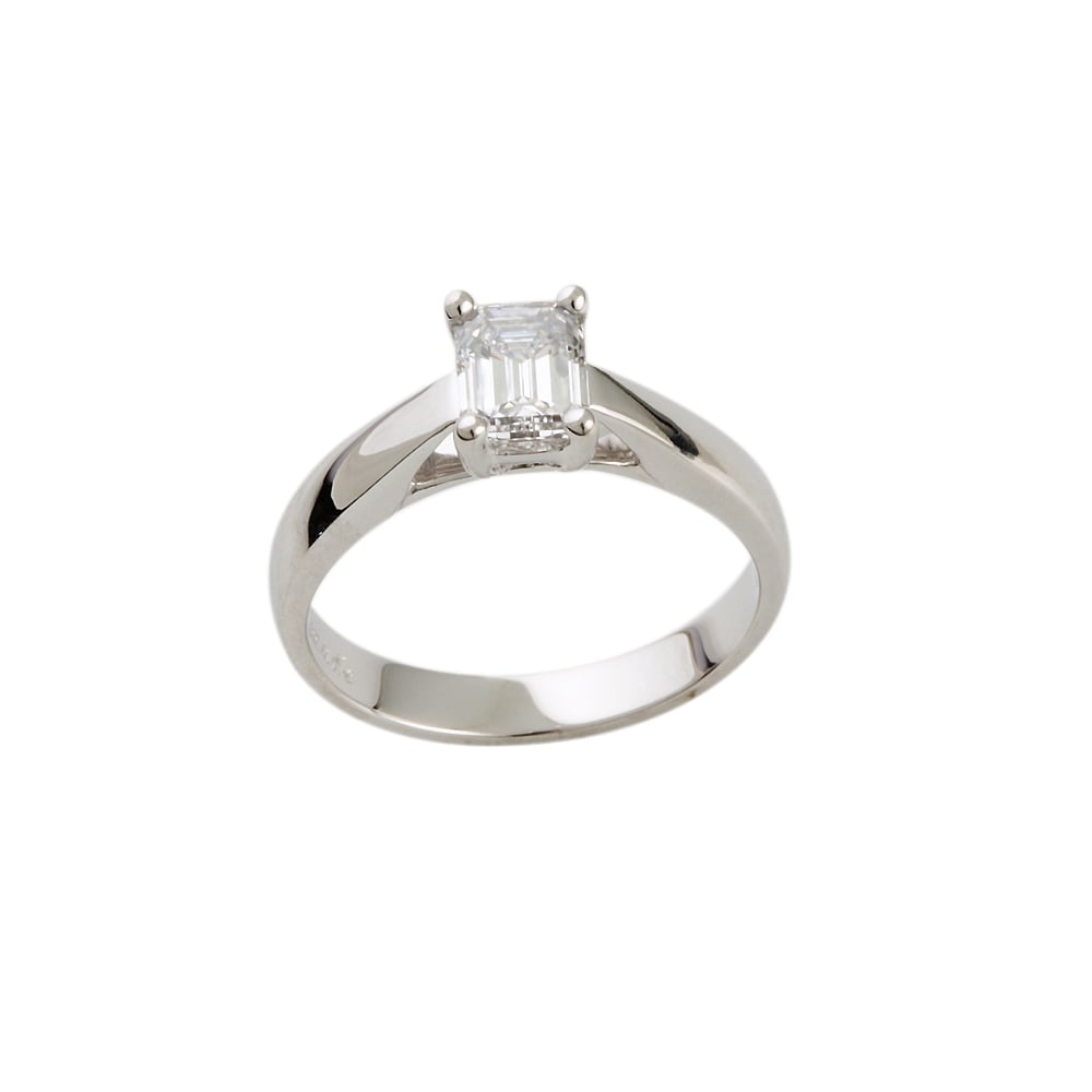 9ct Gold Diamond Solitaire Ring 0.70ct