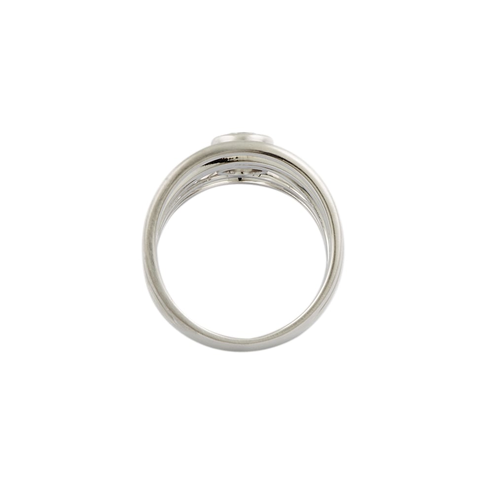 9ct White Gold Diamond Dress Ring 0.61ct
