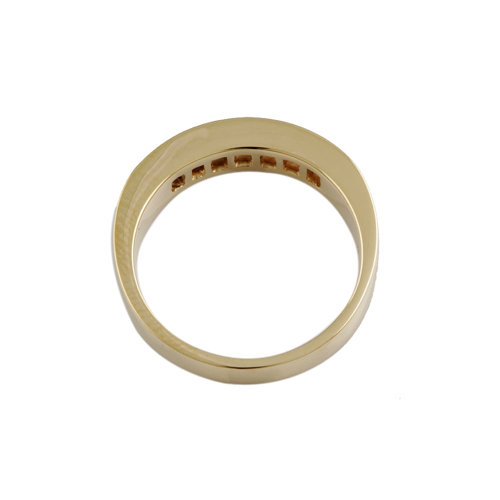 9ct Yellow Gold Diamond 0.62ct Seven Stone Ring