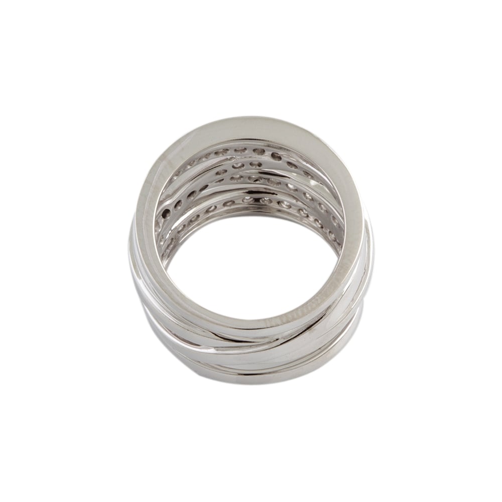9ct White Gold Diamond 1.40ct Dress Ring