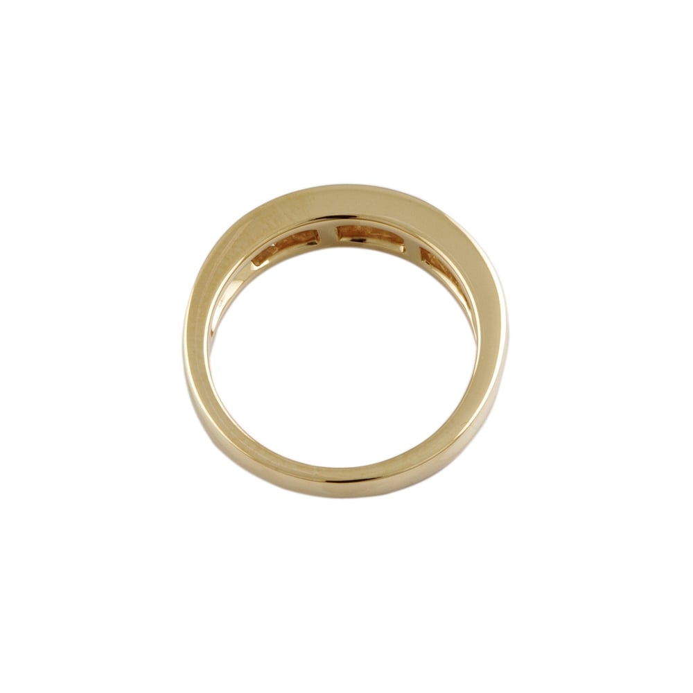 9ct Yellow Gold Diamond Seven Stone Ring