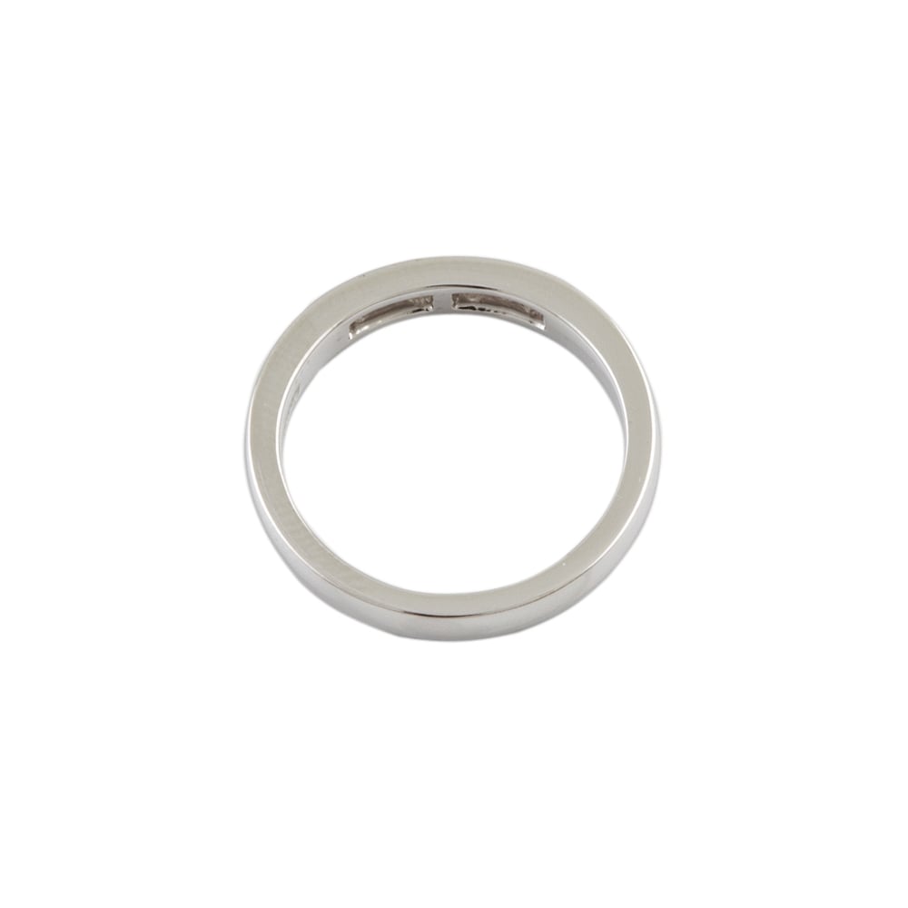 9ct White Gold Diamond Dress Ring