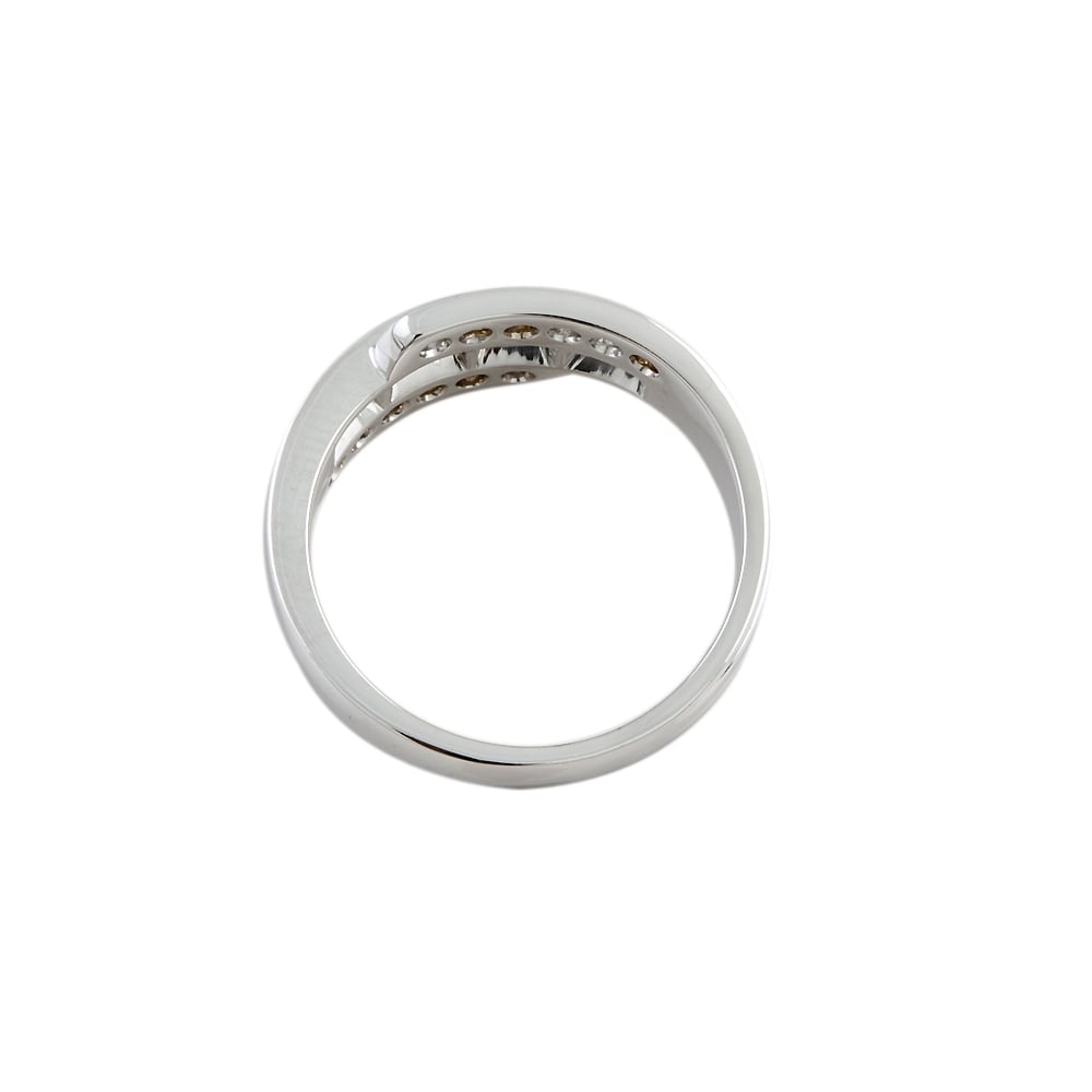 PLATINUM DRESS RING WITH 0.67CT DIAMONDS