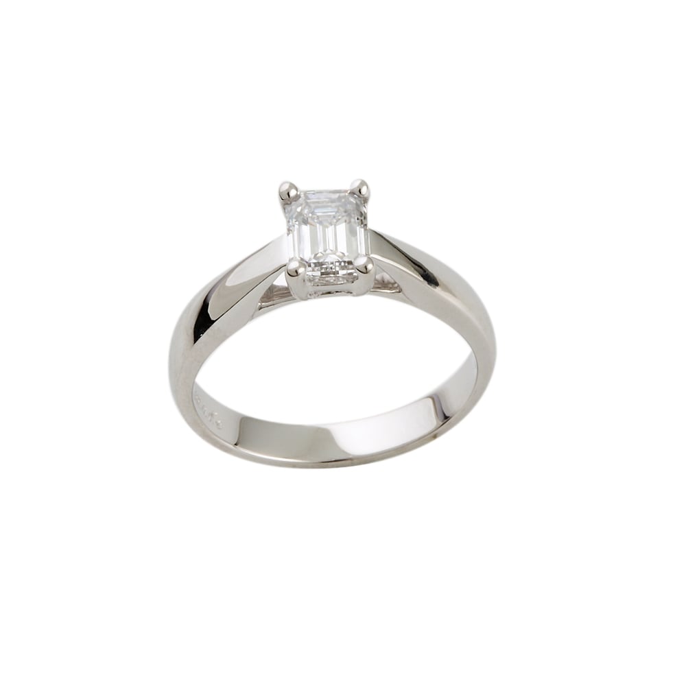 Platinum Diamond Solitaire 0.70ct