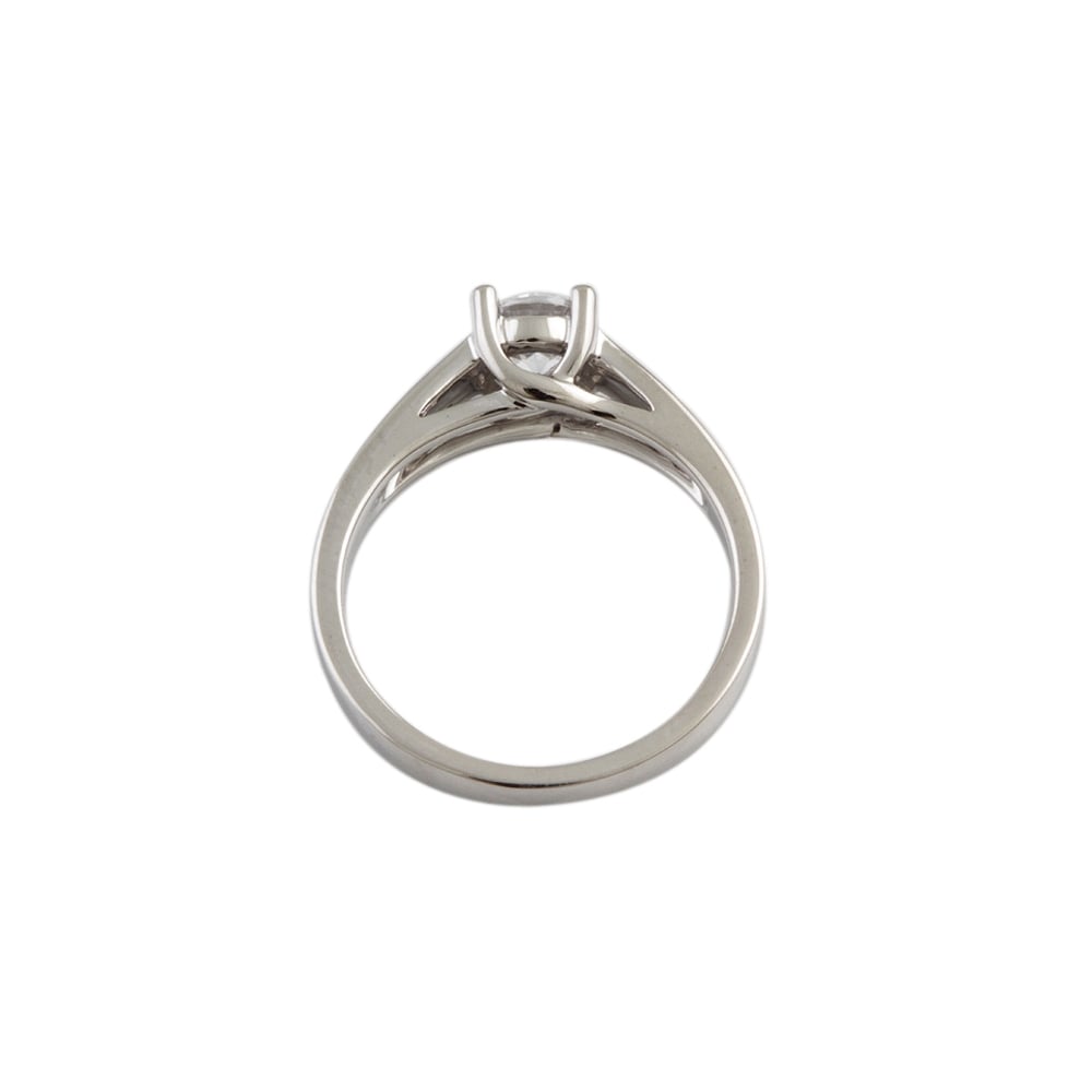 Platinum Diamond Soliatire Ring 0.60ct