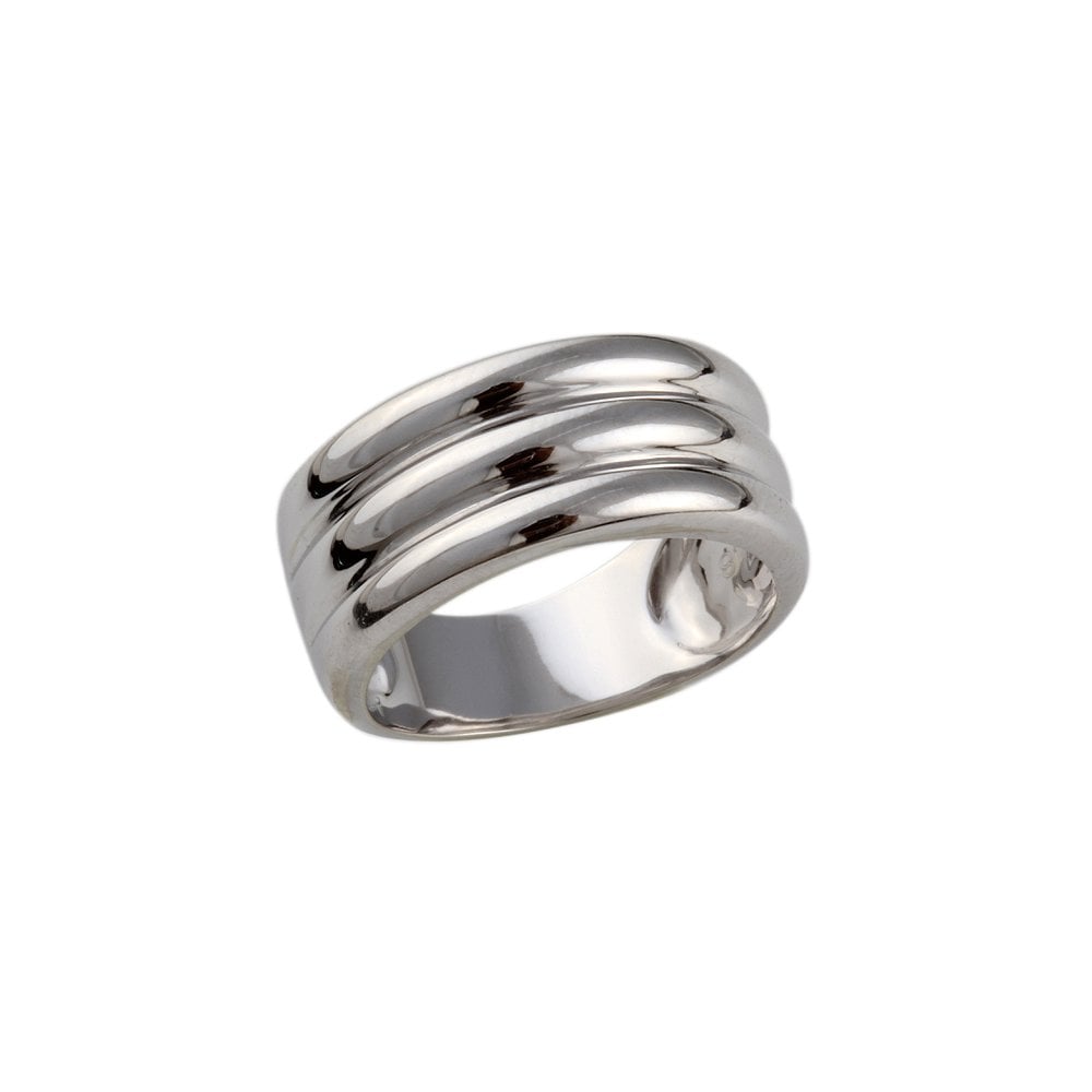 9ct White Gold Fancy Ring