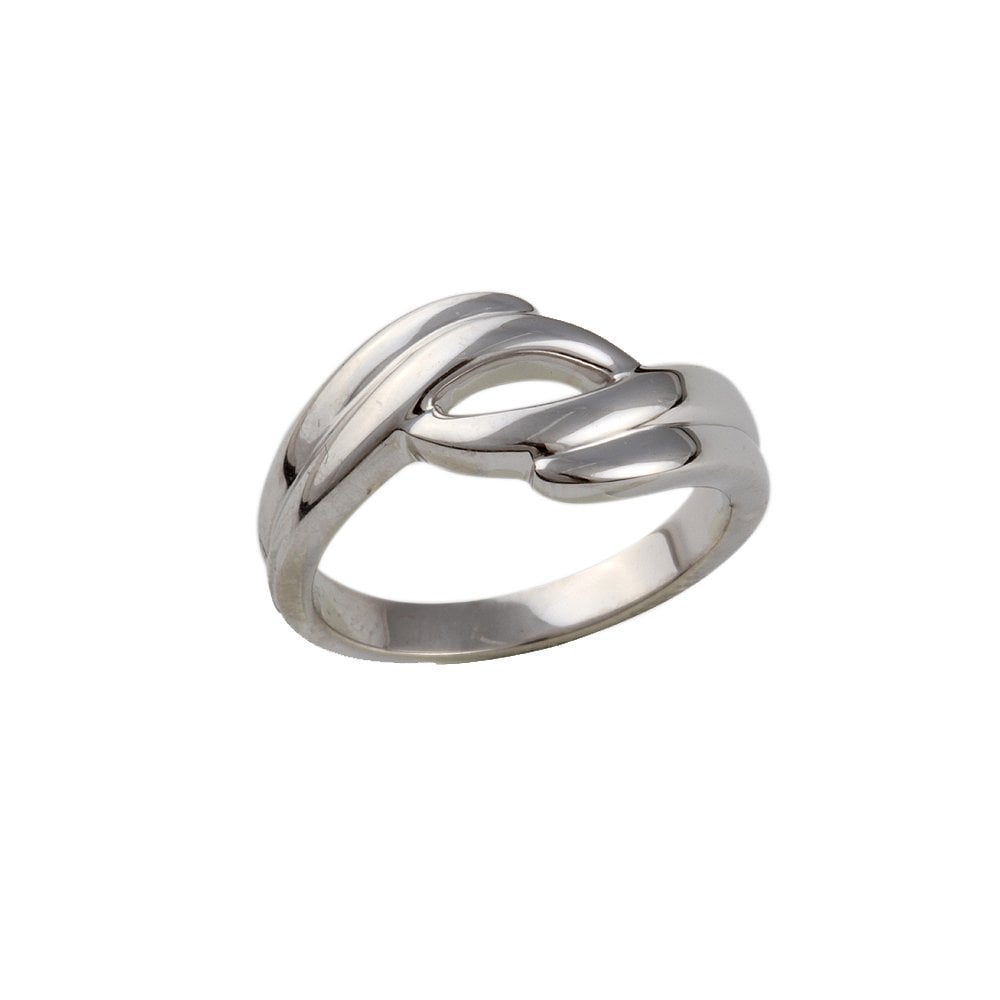 9ct White Gold Fancy Ring