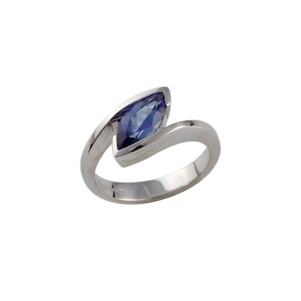 9ct White Gold Tanzanite Ring 1.34ct