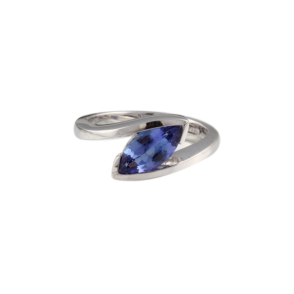 9ct White Gold Tanzanite Ring 1.34ct