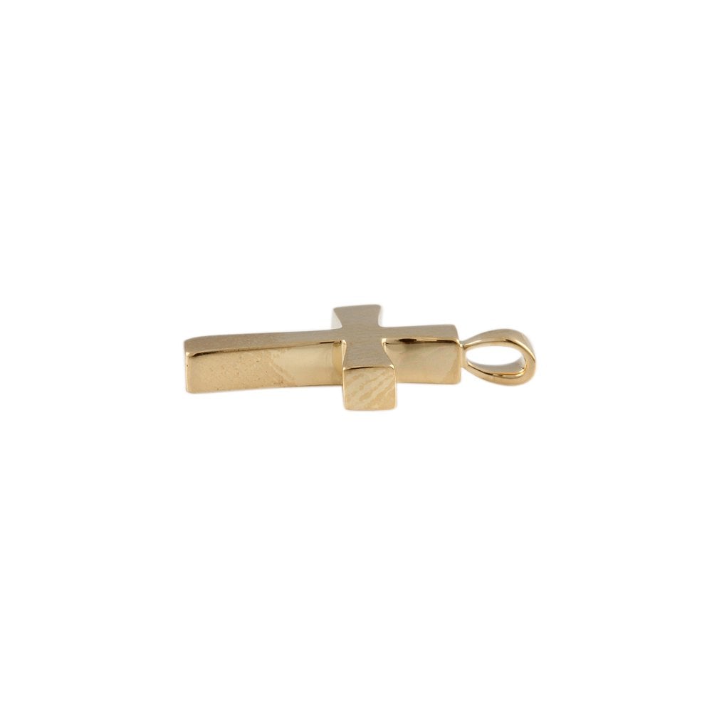 9ct Yellow Gold Cross Pendant