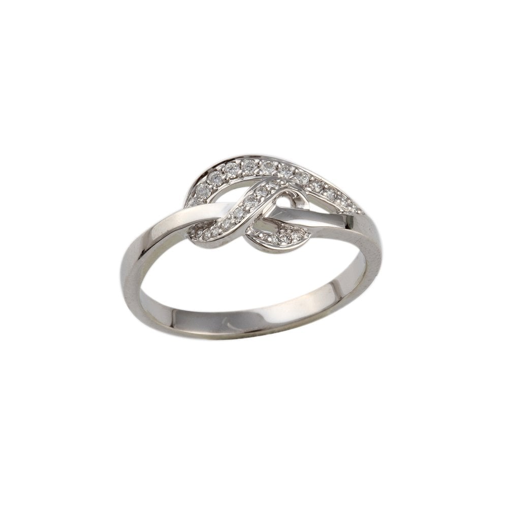 9ct White Gold Diamond Ring 1.60ct
