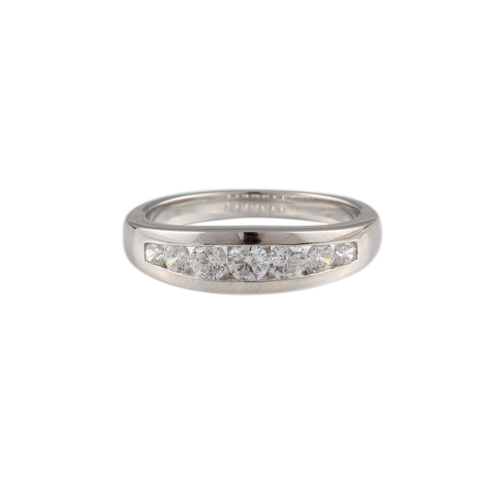 9ct White Gold Diamond Ring 0.54ct