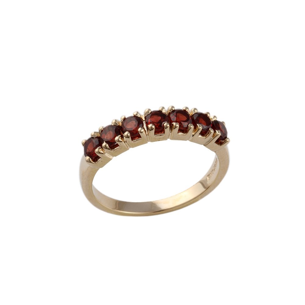 9ct Yellow Gold Garnet Ring 1.22ct