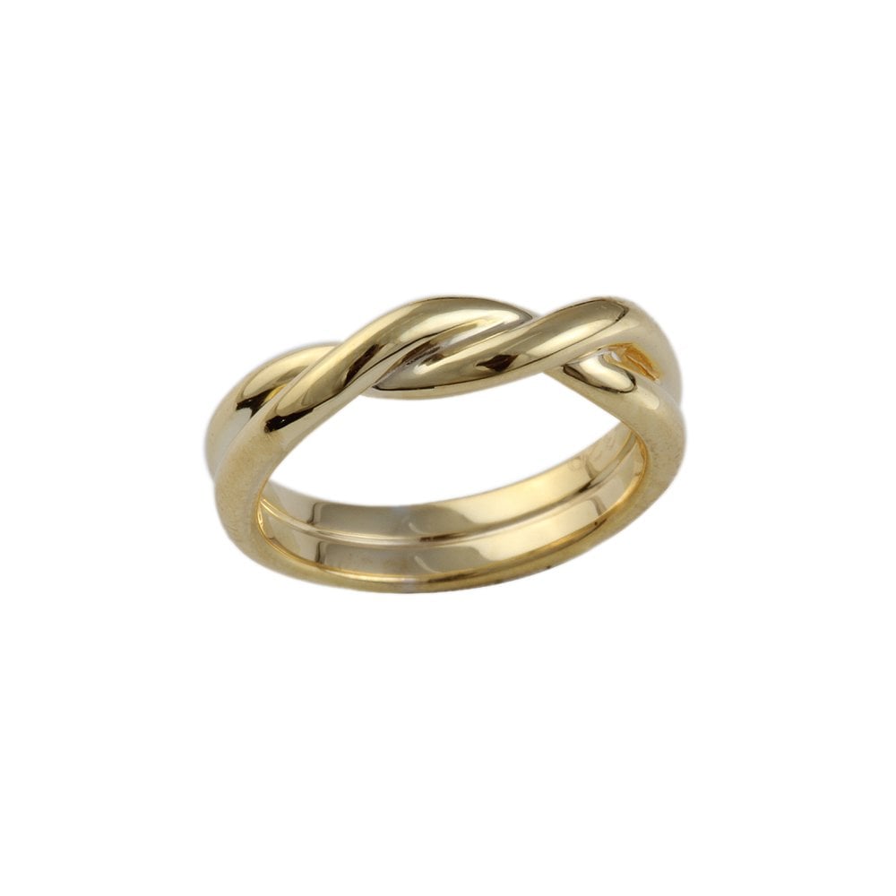 9ct Yellow Gold Fancy Twist Ring