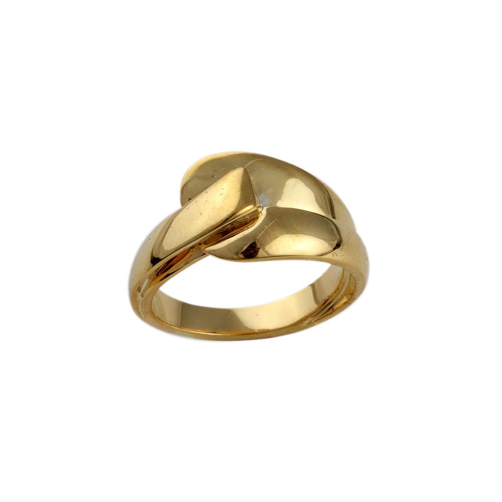 9ct Yellow Gold Plain Twist Ring