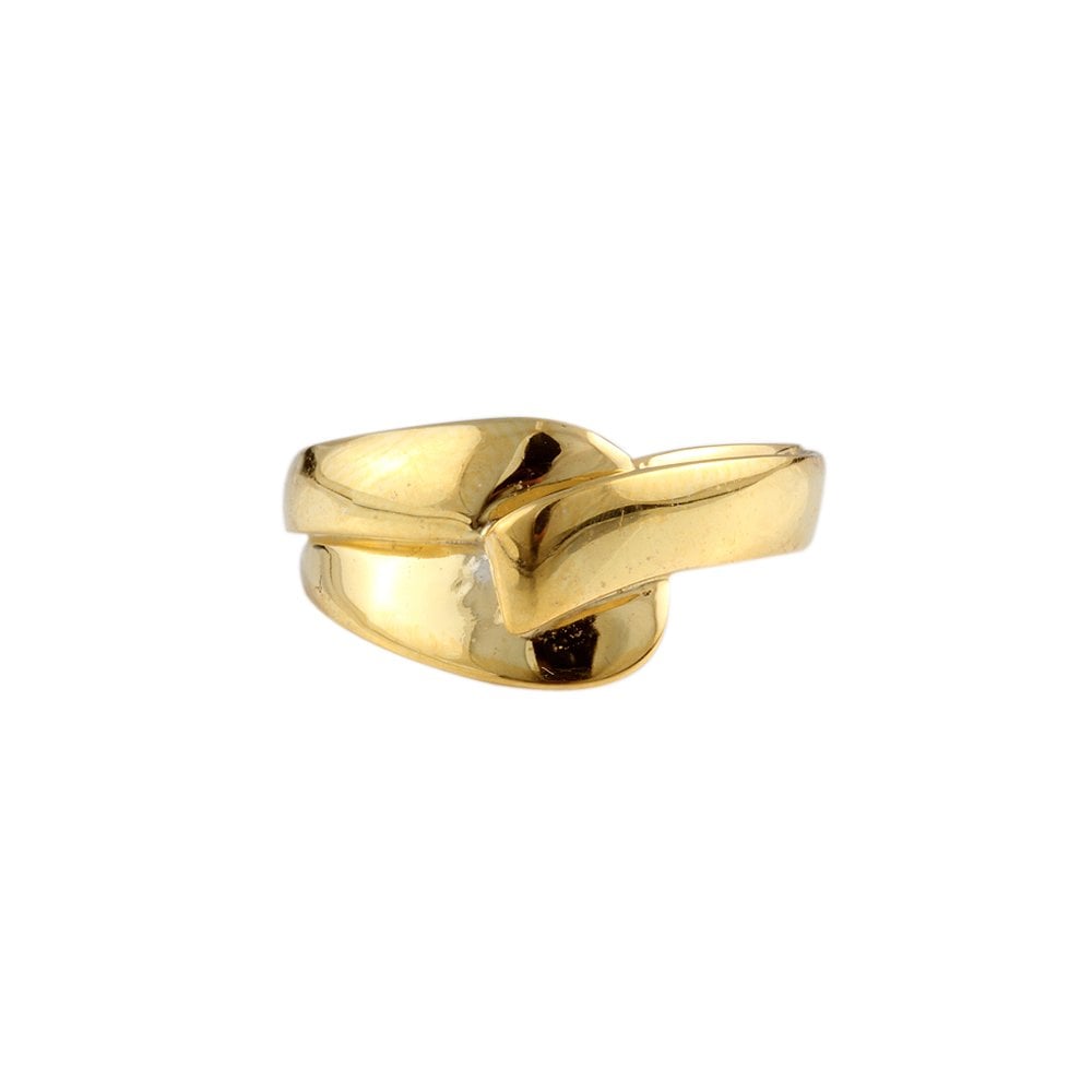 9ct Yellow Gold Plain Twist Ring