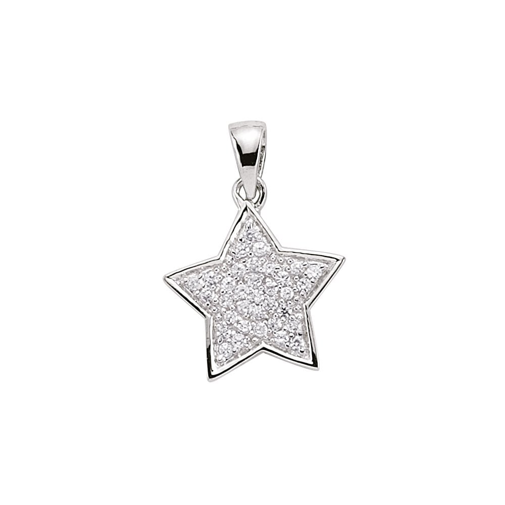 925 Sterling Silver Star Pendant