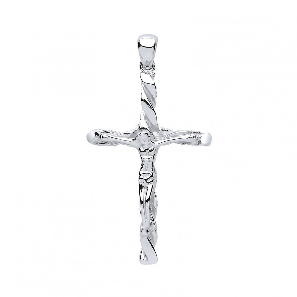 925 Sterling Silver Solid Crucifix