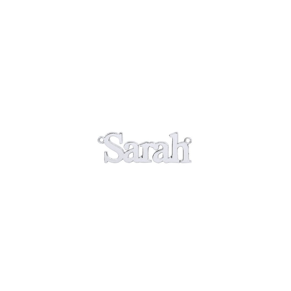 925 Sterling Silver Bold Nameplate. 35 x 8.5mm. 0.8 thickness. Inc chain