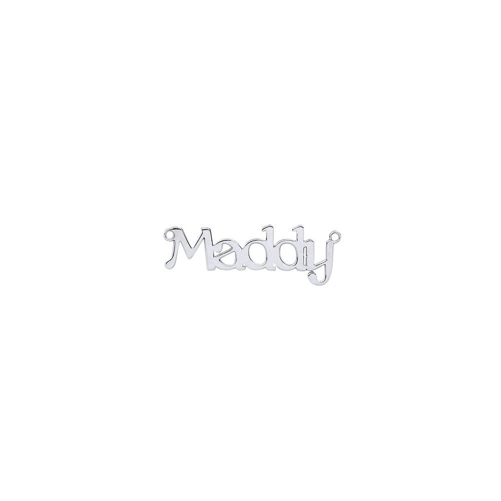 925 Sterling Silver Bold Nameplate. 35 x 8.5mm. 0.7 thickness. Inc chain