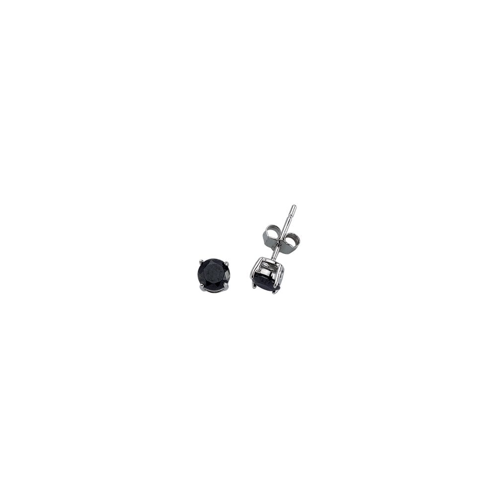 925 Sterling Silver Round 925 Sterling Silver Stud Earrings (Pack of 5)