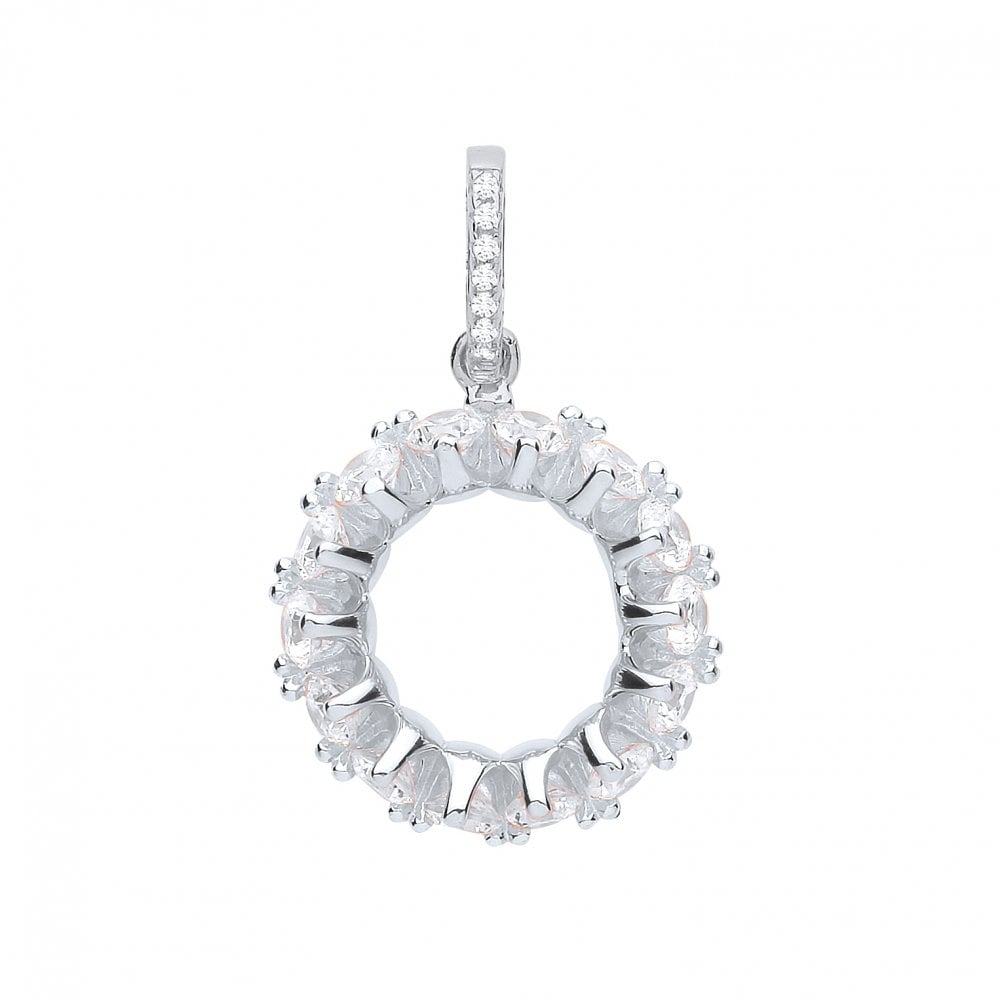 Rose Gold Fancy Circle Pendant