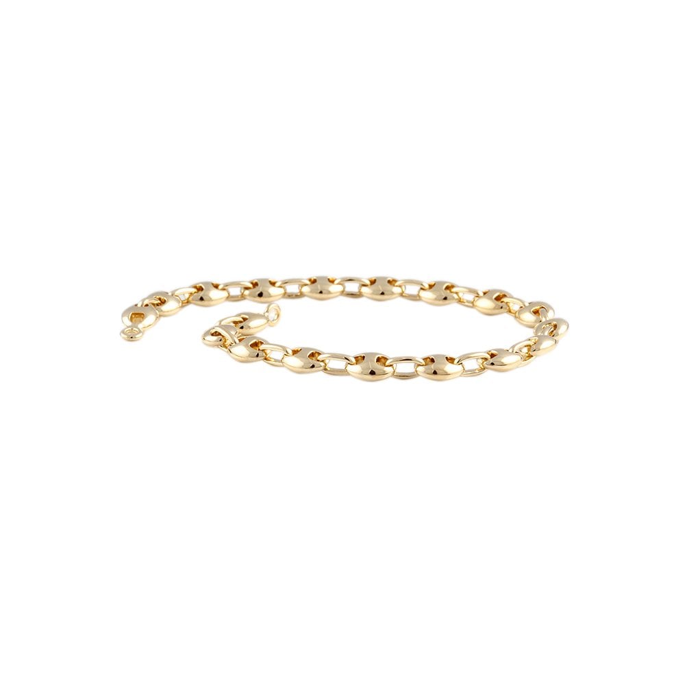 9ct Yellow Gold Fancy Link Bracelet