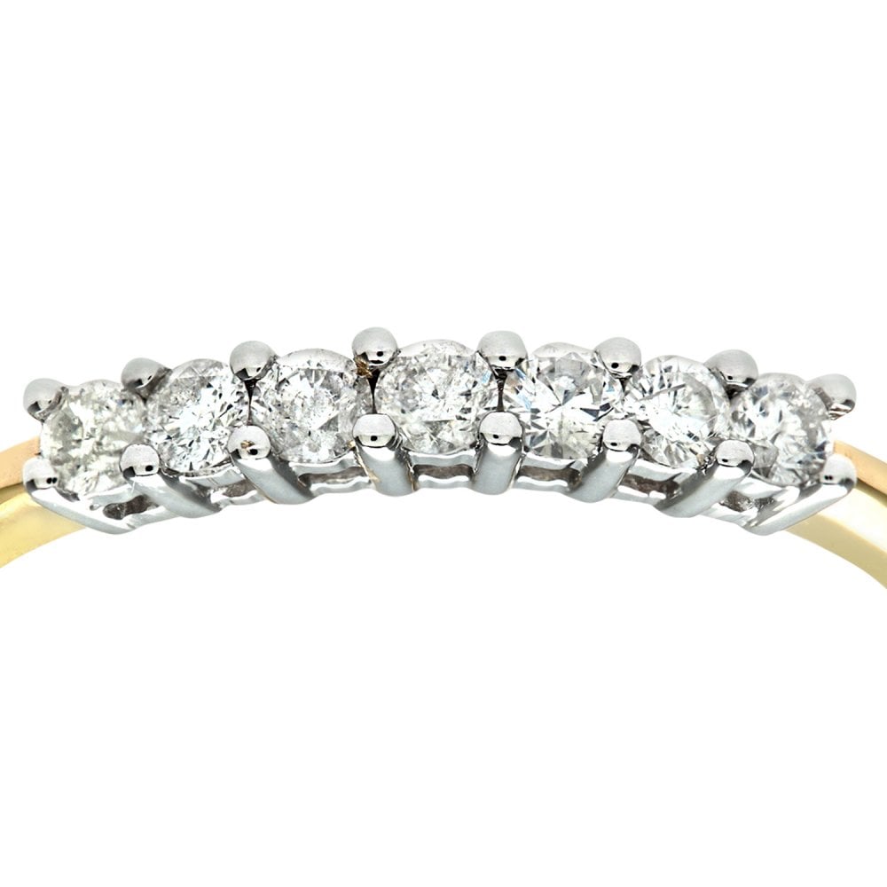 SPARKLD 9ct Yellow Gold 0.25ct Diamond Eternity Ring