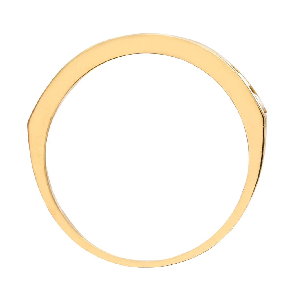 SPARKLD 9ct Yellow Gold 0.50ct Diamond Eternity Ring