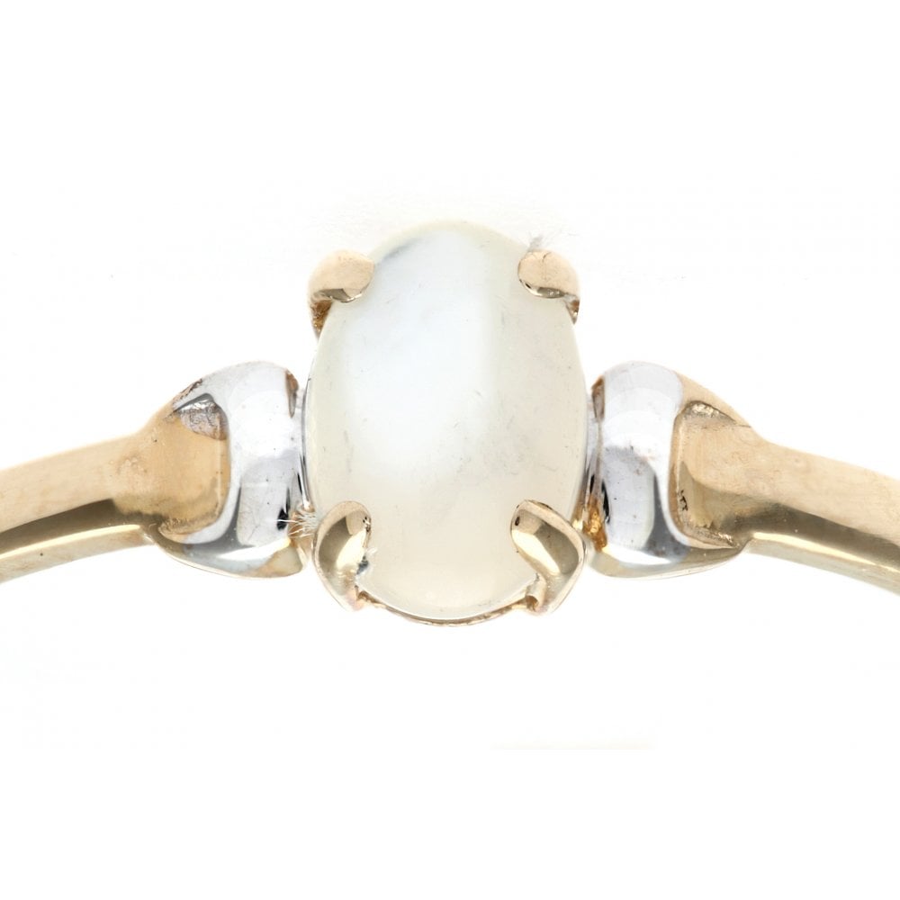 SPARKLD 9ct Yellow Gold Pearl Ring