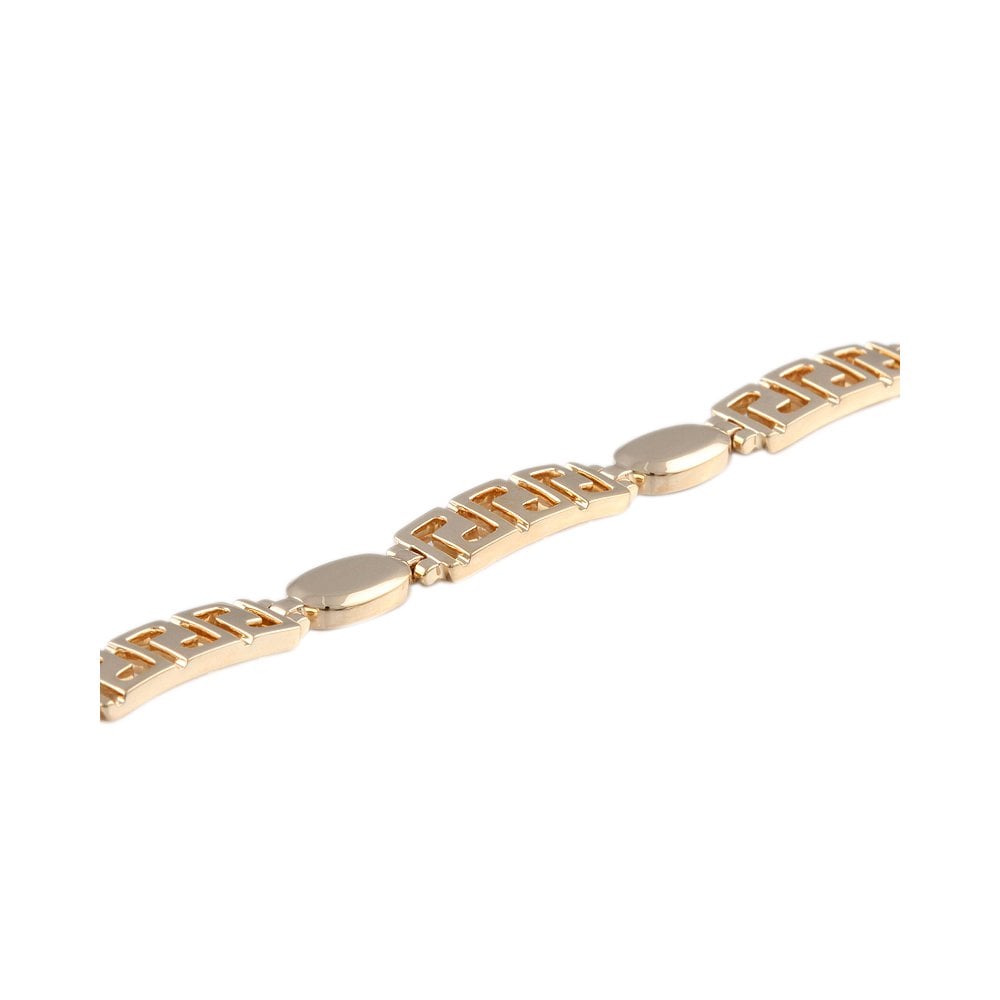 Yellow and Rose Gold Multi Link Fancy Unisex Bracelet